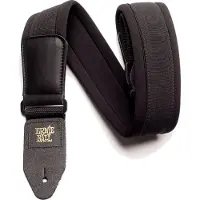 Ernie Ball Sangle Noire Confort Neoprene Rembourree