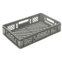 HorecaTraders Caisse en plastique | Empilable | 60 x 40 | 7 formats