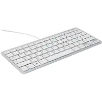R-Go Tools R-Go Compact KB AZERTY Wit Bedraad ( BE )