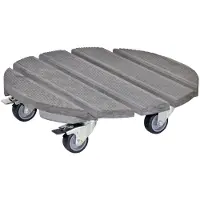 WAGNER System 20086301 CREO Plateau à roulettes cm Diamètre Charge maximale 200 kg, anthracite
