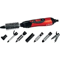Sencor SHS 7551RD - Sèche-cheveux/fer à coiffer - rouge/noir