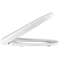 Pressalit 776000-DA8999 Siège WC 300+ avec couvercle blanc