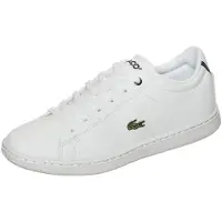 Lacoste Chaussures - Carnaby - Blanc/Marine av. À Lacets - - 29 - Chaussures