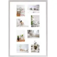 Henzo Cadre photo Moderne - 40x40cm - Marron foncé