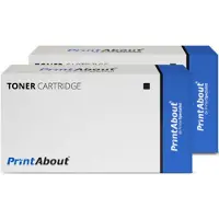 PrintAbout Toner compatible pour HP 49X (Q5949XD) - pack de 2 - Noir - Grande capacité - Multipack
