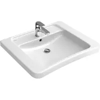 Villeroy & Boch V&B lavabo ViCare 650x550mm o ÜL mittl HL du we (550 mm, 650 mm)