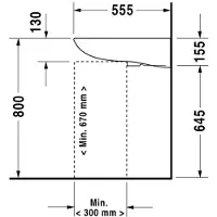 Duravit D Code Vital lavabo 60x55cm avec trou de robinet et trop-plein blanc 23126000002