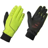 Gripgrab Gant Windster Hi-vis Windproof pour homme - Jaune