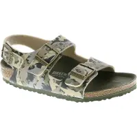 Birkenstock Sandales Birkenstock Enfant Milano BF Dino Camo Kaki Narrow-Taille 24