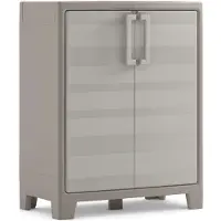 Keter Armoire plastique "GULLIVER", basse Beige
