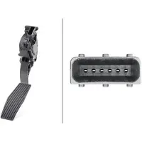 Hella Capteur, position de pédale d'accélérateur 6PV 009 765-701