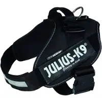 Julius-K9 IDC Harnais d'alimentation Taille 0–4 71–96 cm/50 mm noir