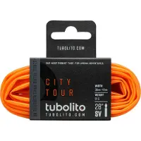 Tubolito City/tour Schrader 40 Mm Inner Tube Orange 700C / 30-47