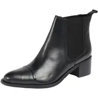 Bianco Chelsea Boots 'Carol' noir