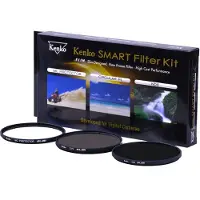 Kenko Smart Filter 3-Kit Protect/CPL/ND8 62mm Filtre d'objectif