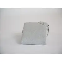Yumeko Drap-Housse Yumeko White Grey (Jersey)-100 x 200 cm