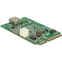 DeLOCK Mini PCIe I/O PCIe full size 1 x USB Type-C 3.1 Gen 2 femelle