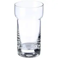 Emco Verre rince-bouche NEW WAVES verre cristal clair