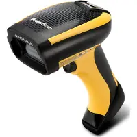 Datalogic PowerScan PM9100 (Codes à barres 1D), Lecteur de codes barres, Noir, Jaune