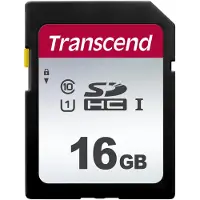 Transcend 300S - Carte mémoire flash - 16 Go - UHS-I U1 / Class10 - SDHC UHS-I