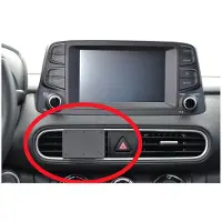 Brodit 855418 Support voiture Hyundai Kona 18-, Support pour smartphone, Noir