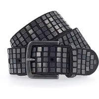 B.belt Ceinture 'Quinn' gris / anthracite / noir