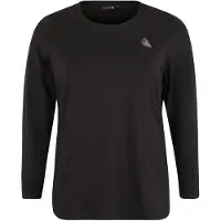 ACTIVE By Zizzi T-shirt fonctionnel 'Abasic' noir / blanc