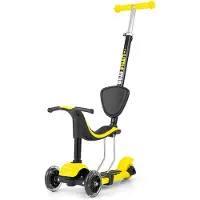 Milly Mally Little Star trottinette jaune pour enfants