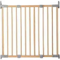 BabyDan Grille de Sécurité - Bois Flexi Fit Deluxe - Nature - - UneTaille - Équipement de Sécurité