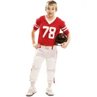 MOM Rugby Player Man Costume Rouge XL Enfants
