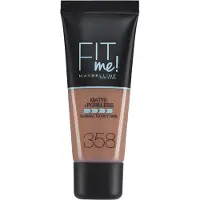 Maybelline Maquillage du teint Foundation Fit Me! Matte + Poreless Foundation No. 358 Latte