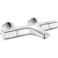 GROHE Precision Trend Robinet de baignoire mural thermostatique chrome brillant