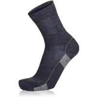 Lowa Chaussettes de Randonnée Lowa Unisex ATC Socks Navy Silver-Taille 37 - 38