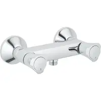 GROHE Costa Mitigeur douche à deux poignées montage mural chromé - 26330001