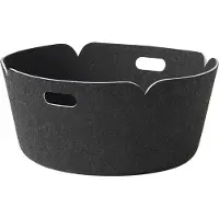Muuto Restore Round Panier Black