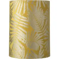 Ebb & Flow Medium Lampe de Table Abat-jour haut Fern Leaves Wild Yellow