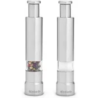 Brabantia 611407 Salt And Pepper Mill Set Argenté
