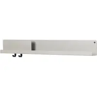 Muuto Folded Shelves Lot de Grey | 96 x 13 cm