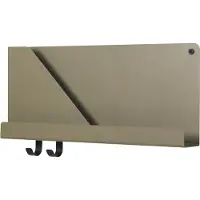 Muuto Folded Shelves 51x22 cm Olive - Muuto 220 mm x 510 mm