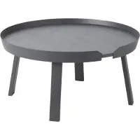 Muuto Around Coffee Table Table Basse Anthracite | Large