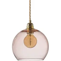 Ebb & Flow Rowan Suspension Bright coral | Gold | Ø 22 cm E27IP20