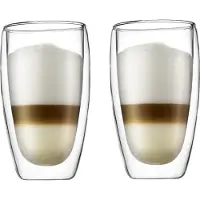 Bodum Verres Pavina à double paroi 450 ml – lot de 2