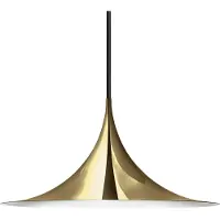 Gubi Semi Pendant Ø 47 | Polished Brass
