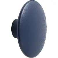 Muuto Dots Wood Lot de Hooks Midnight Blue | Ø 13 cm