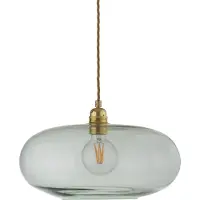 Ebb & Flow Horizon Suspension Forest green | Shiny Gold | Ø: 36 cm E27