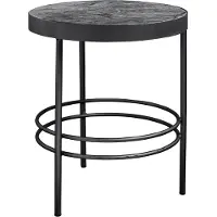 Nordal Table D'appoint Ronde A/s Midnight | 1199