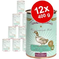 Terra canis - Sans céréales - Boîte - Canard - 6 x 400 g