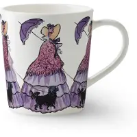 Design House Stockholm Elsa Beskow Mug Aunt Lavender | 40 cl with handle