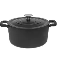 Maku Cocotte en fonte avec couvercle, capacité de 5,2 L