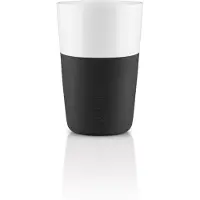 Eva Solo Tasse à café latte Eva Solo Carbon Black (set de 2)